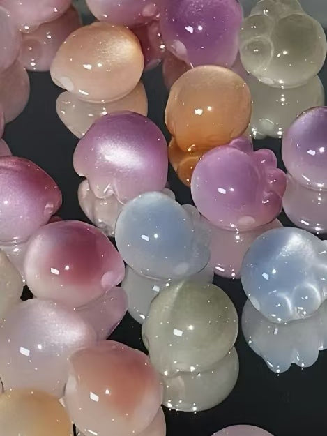 Cute Resin Cat Paw Pendant | DIY Charm for Bracelet Making, Phone Strap & Keychain Accessories